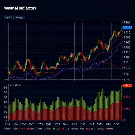 Economic indicators over time visualization example showing Multi-line / Area